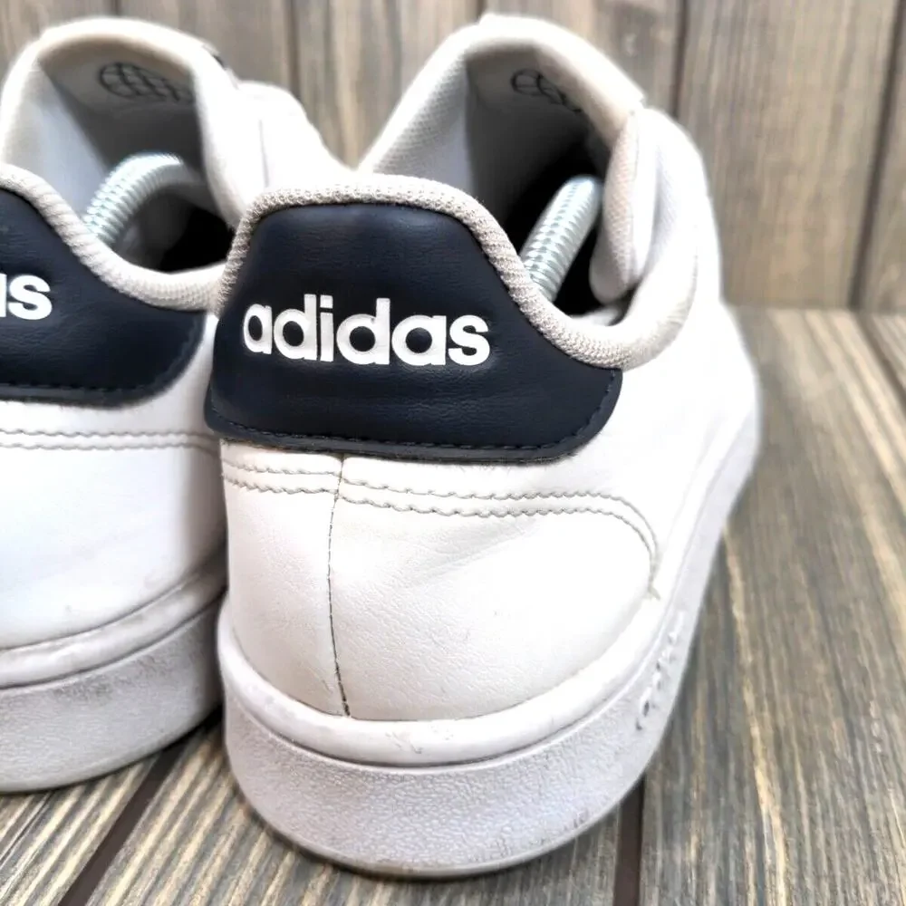Adidas Men Advantage Cloud White Legend Ink Low Sneakers Shoes 7 Women‎ 9 GZ5299